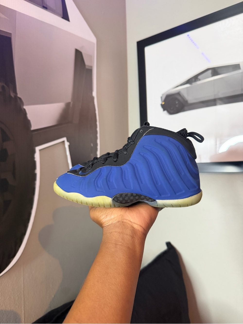 Nike Foamposite One Royal/Black Shoes